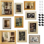 10 Pack Vintage Picture Frames for Wall or Tabletop Display Ornate Vintage Pictu... - Image 2