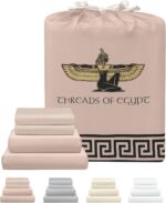 100% Egyptian Cotton Sheets King Size | 400 Thread Count | CEA Gold Seal Certifi... - Image 2