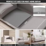 Couch Cushion Support for Sagging Seat, 20"x20"x2" 40D High Density Curved Foam ... - Image 3