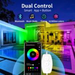KSIPZE Outdoor led Strip Lights Waterproof IP68, RGB Outdoor led Lights with But... - Image 3