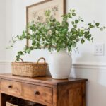 HyeFlora 5PCS Artificial Eucalyptus Leaves Stem Plants for Spring Decor, 32.7 in... - Image 3
