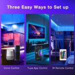 DAYBETTER Smart WiFi Led Lights 100ft, Tuya App Controlled Led Strip Lights, Wor... - Image 6