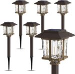 XMCOSY+ Solar Outdoor Lights Waterproof IP65, Solar-Powered Garden/Yard/Pathway ... - Image 3