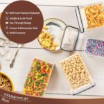 PRAKI Airtight Food Storage Containers Set with Lids - 24 PCS, BPA Free Kitchen ... - Image 4