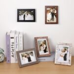 Fixwal 4x6 Picture Frames Set of 5, Vintage Multicolour Photo Frames with Temper... - Image 3