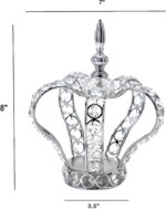 Simply Elegant Crown Centerpiece (7 in x 8.5 in) – Vintage Style Designer Metal ... - Image 3