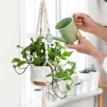 MIPON 3 Pack Macrame Plant Hanger Indoor Hanging Planter Holder with 3 Hooks, 46... - Image 3