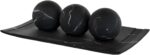 Creative Scents Black Marble Look Home Decor Bowl and Orb Set - Coffee Table Dec... - Image 2