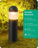EDISHINE Low Voltage Landscape Lighting, 12V 3W 3000K Warm White, Electric Outdo... - Image 3