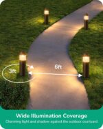 EDISHINE Low Voltage Landscape Lighting, 12V 3W 3000K Warm White, Electric Outdo... - Image 4