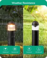 EDISHINE Low Voltage Landscape Lighting, 12V 3W 3000K Warm White, Electric Outdo... - Image 5