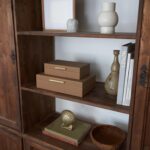 ZICOTO Decorative Storage Boxes with Lids – Set of 2 Beautiful PU Leather Organi... - Image 3