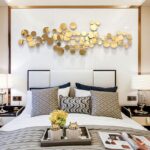 YUDACHU Modern Metal Wall Art for Living Room & Bedroom | 3D Geometric Sculpture... - Image 2