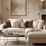 MIULEE Dark Coffee Velvet Throw Pillow Covers 20x20 Taupe Neutral Soft Decorativ... - Image 3