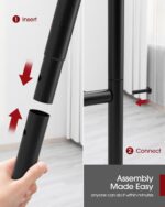 Sakugi Storage Shelves - 5 Tier Shelf Organizer, Heavy Duty Garage Shelving Unit... - Image 6