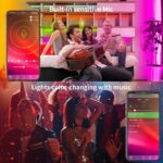 KSIPZE 100ft Led Strip Lights RGB Music Sync Color Changing Led Lights with Smar... - Image 5
