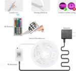 KSIPZE 100ft Led Strip Lights RGB Music Sync Color Changing Led Lights with Smar... - Image 7