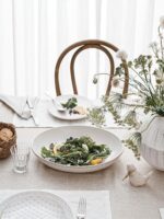 LE TAUCI Ceramic Serving Bowls Set of 2, Large Oval Serving Dishes for Entertain... - Image 6