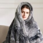 Bedsure GentleSoft Fluffy Fuzzy Faux Fur Throw Blanket for Couch, Soft Sherpa Fl... - Image 5