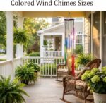 HOMEXUP Outdoor Colorful Wind Chimes for Outside with 12 Aluminum Tubes for Gard... - Image 4