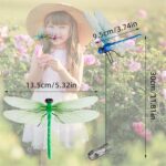 Dragonfly Clip,3D Dragonfly Garden Stakes Decor,Dragonfly Garden Decor Clip,for ... - Image 7