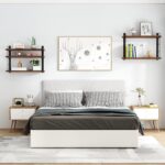 MXCSE Wall Shelves, Wall Mounted Bookshelves, DIY Floating Shelves for Wall, Woo... - Image 6