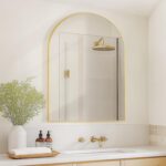 Arched Wall Mirror for Bathroom,Mirrors for Wall,24''x36'',Vanity Mirror for Bed... - Image 5