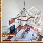 Rustic L53'' Wooden Square Chandelier 10-Light Farmhouse Unique Rectangular Cand... - Image 3