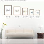 Woodkap Wall Art Decor, Custom Couples Sign Initials Name and Date Print Picture... - Image 4