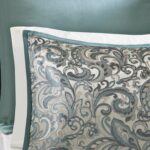 Madison Park Essentials Brystol 24 Piece Room in a Bag Faux Silk Comforter Jacqu... - Image 4