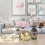 BYHER Gold Decor for Living Room Bedroom Bookshelf Coffee Table, Modern Style Fi... - Image 6