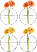 Mkono Wall Hanging Planter Propagation Station Glass Flower Vase for Hydroponics... - Image 4