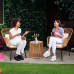3 Piece Outdoor Wicker Furniture Bistro Set, Rattan Chairs Conversation Sets Wic... - Image 9