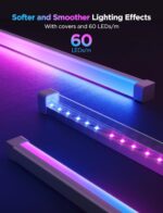 Govee RGBIC LED Strip Lights 32.8ft with Covers, Smart Lights Work with Alexa an... - Image 3