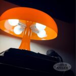 Lotus Atelier Orange Mushroom Lamp for Room Aesthetic Modern Lighting for Bedroo... - Image 6