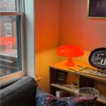 Lotus Atelier Orange Mushroom Lamp for Room Aesthetic Modern Lighting for Bedroo... - Image 7