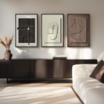 Framed Abstract 3D Textured Wall Art for Living Room, 3 Piece Modern Neutral Art... - Image 8
