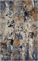 Keen Home Design Area Rugs - 8x10 Non-Shedding, Abstract Rugs for Kitchen, Livin... - Image 3