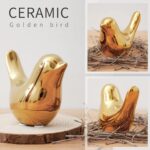 Notakia Gold Home Decor Small Birds Statues Modern Style Decorative Ornaments fo... - Image 4