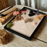 Island Falls Home Zen Garden Kit 11x8in. Beautiful Japanese Decor Mini Rock Feat... - Image 3