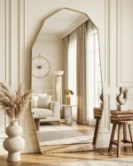 Antok Full Length Mirror, 76"x34" Floor Mirror, Free Standing Wall Mounted or Le... - Image 4