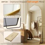 Antok Full Length Mirror, 76"x34" Floor Mirror, Free Standing Wall Mounted or Le... - Image 7
