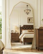 Antok Full Length Mirror, 76"x34" Floor Mirror, Free Standing Wall Mounted or Le... - Image 10