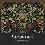 Framed William Morris Canvas Wall Art, 4 Piece Vintage Botanical Floral Bird Wal... - Image 8