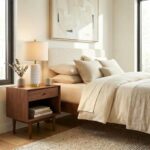 PoKat Small Bedside Table Lamps Set of 2 for Bedroom Living Room, 21.5'' Modern ... - Image 4