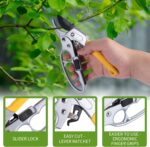 Premium Germany Pruning Shears, Work 3 Times Easier, Pruners Heady Duty, Sharp G... - Image 6