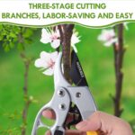 Premium Germany Pruning Shears, Work 3 Times Easier, Pruners Heady Duty, Sharp G... - Image 7