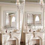 Kelly Miller Jeweled Luxury Bathroom Mirror for Wall, 24"x36" Rectangle Wall Mir... - Image 7