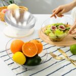 Goodluck 5 Pack Clear Plastic Serving Bowls for Party - 20 OZ Angled Disposable ... - Image 5
