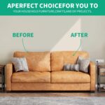 HOMBYS Memory Foam Couch Cushion Replacement, High Density Upholstery Foam Wrapp... - Image 4